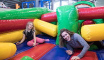 Indoor activities at FunZone 2.0 at Smugglers' Notch Resort Vermont