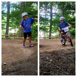 Pump track at Smugglers' Notch Vermont