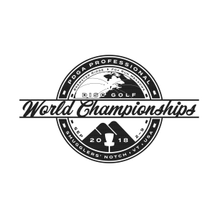 2018 World Championship Disc Stamp