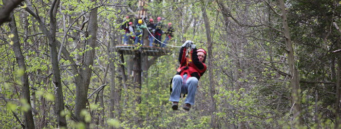 Fall Zip Line Canopy Tour