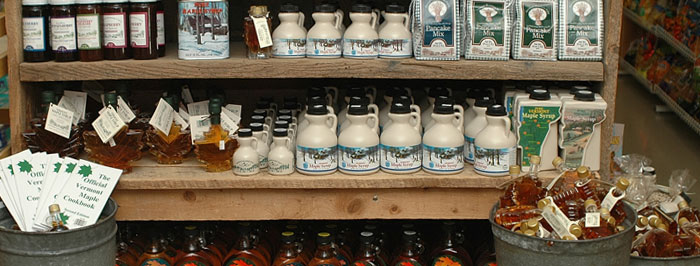 Maple products at the Country Store